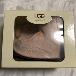 Ugg infant pink booties